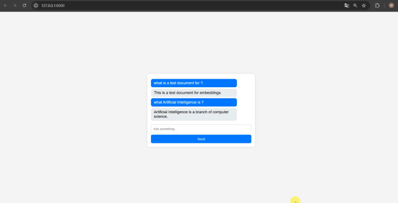 GenAI Chatbot Project